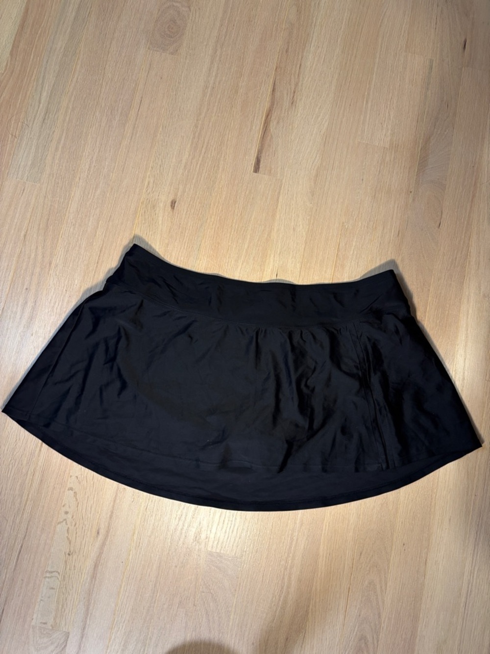 Kona Sol Black Circle Skirt with Wide Waistband -245sku